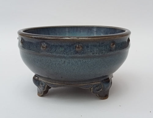 Charles Vyse, rare Chelsea Pottery Jun glazed bowl in Chinese Sung style, c1930