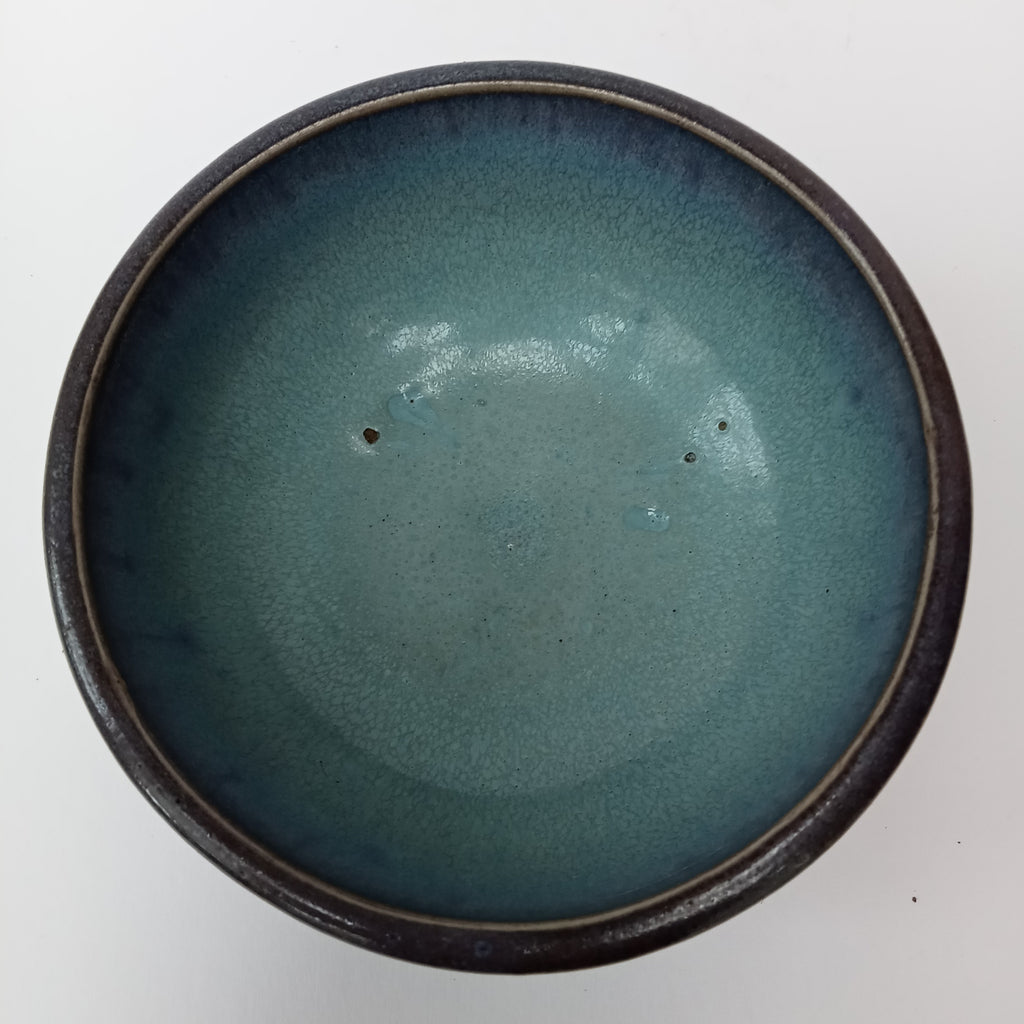 Charles Vyse, rare Chelsea Pottery Jun glazed bowl in Chinese Sung style, c1930