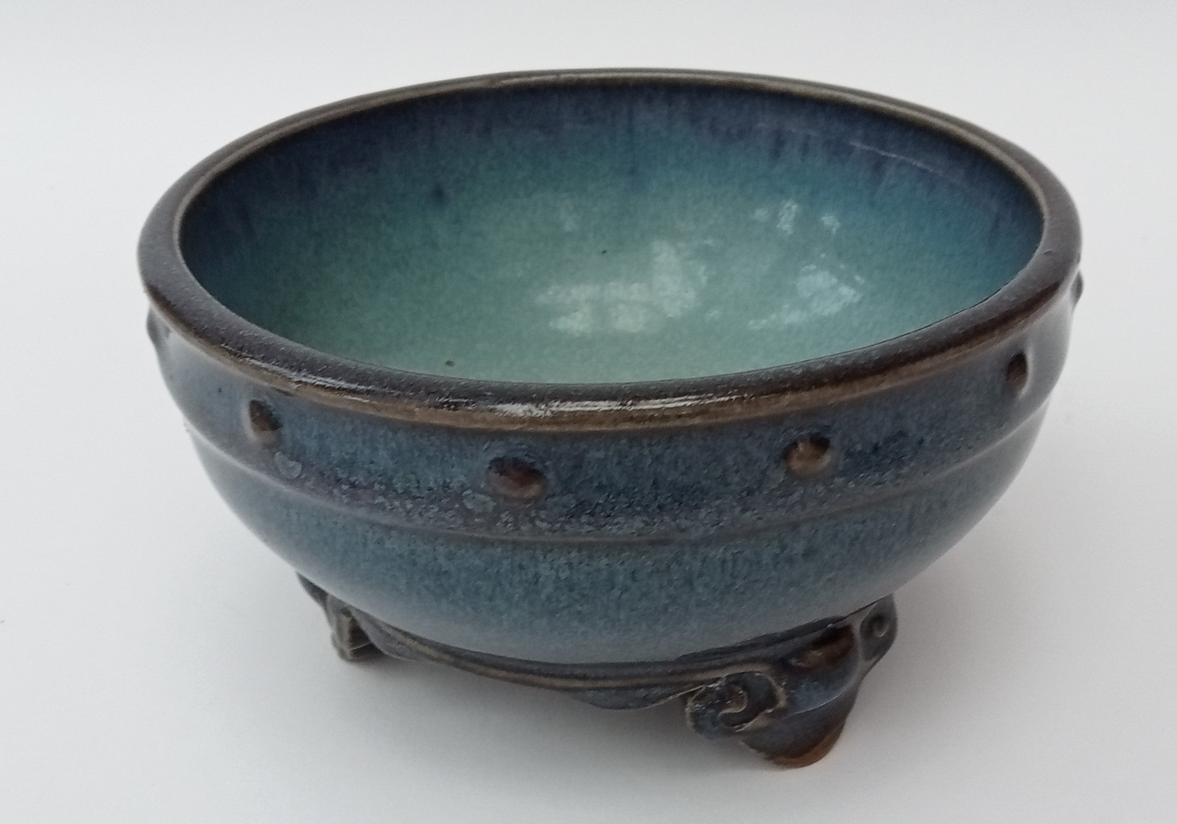 Charles Vyse, rare Chelsea Pottery Jun glazed bowl in Chinese Sung style, c1930